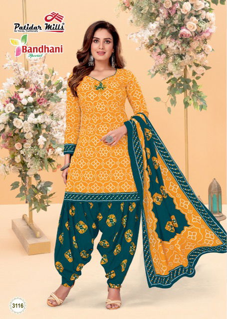 Patidar Bandhani Special 31 Cotton Printed Casual Daily Wear Dress Material Collection